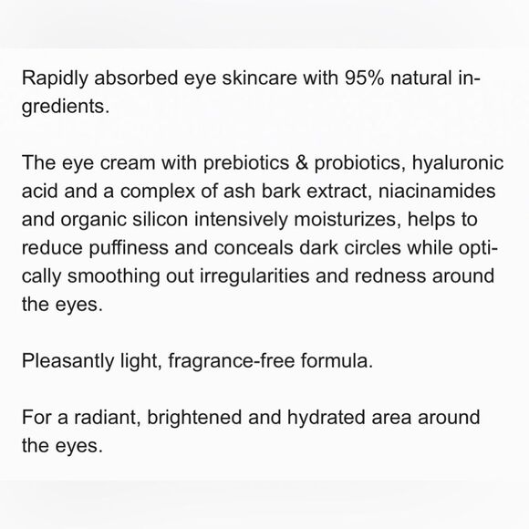 NIB ✨ Doctor Babor CleanFormance Awakening Eye Cream, 0.5 fl oz - Picture 6 of 6